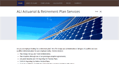 Desktop Screenshot of aliactuary.com